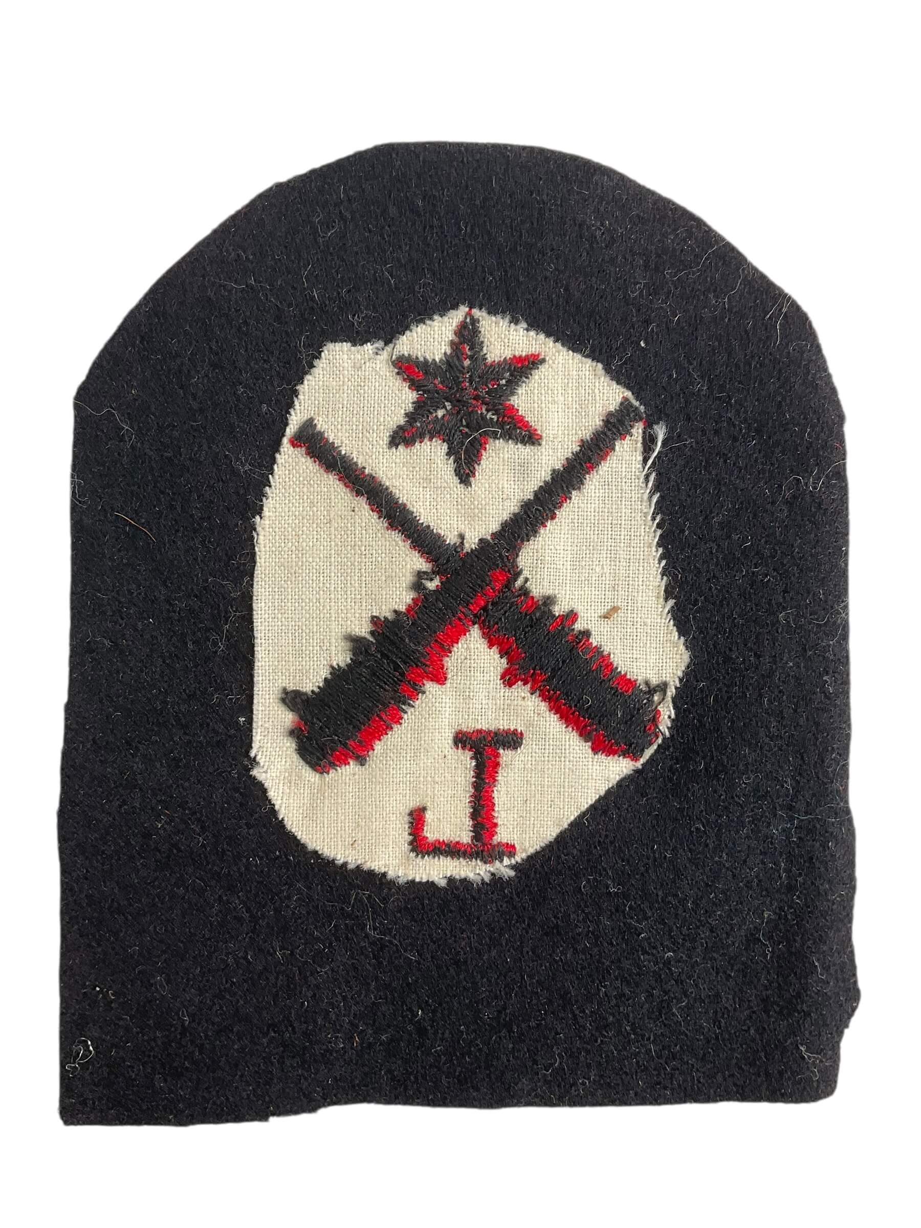 WW2 Canadian RCN Navy Layer Rating 2nd Class Trade Patch WW2 Canadian RCN Navy Layer Rating 2nd Class Trade Patch
