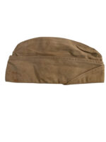 WW2 US Army Garrison Cap Tan Size 7 WW2 US Army Garrison Cap Tan Size 7