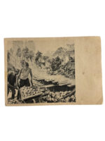 WW2 German Postcard Dated 1942 Infantry Officers School Dresden 4" X 6" (2)