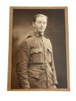 WW1 British BEF 2nd Scottish Horse KIA Gallipoli Identified Photograph 6" X 4.5"