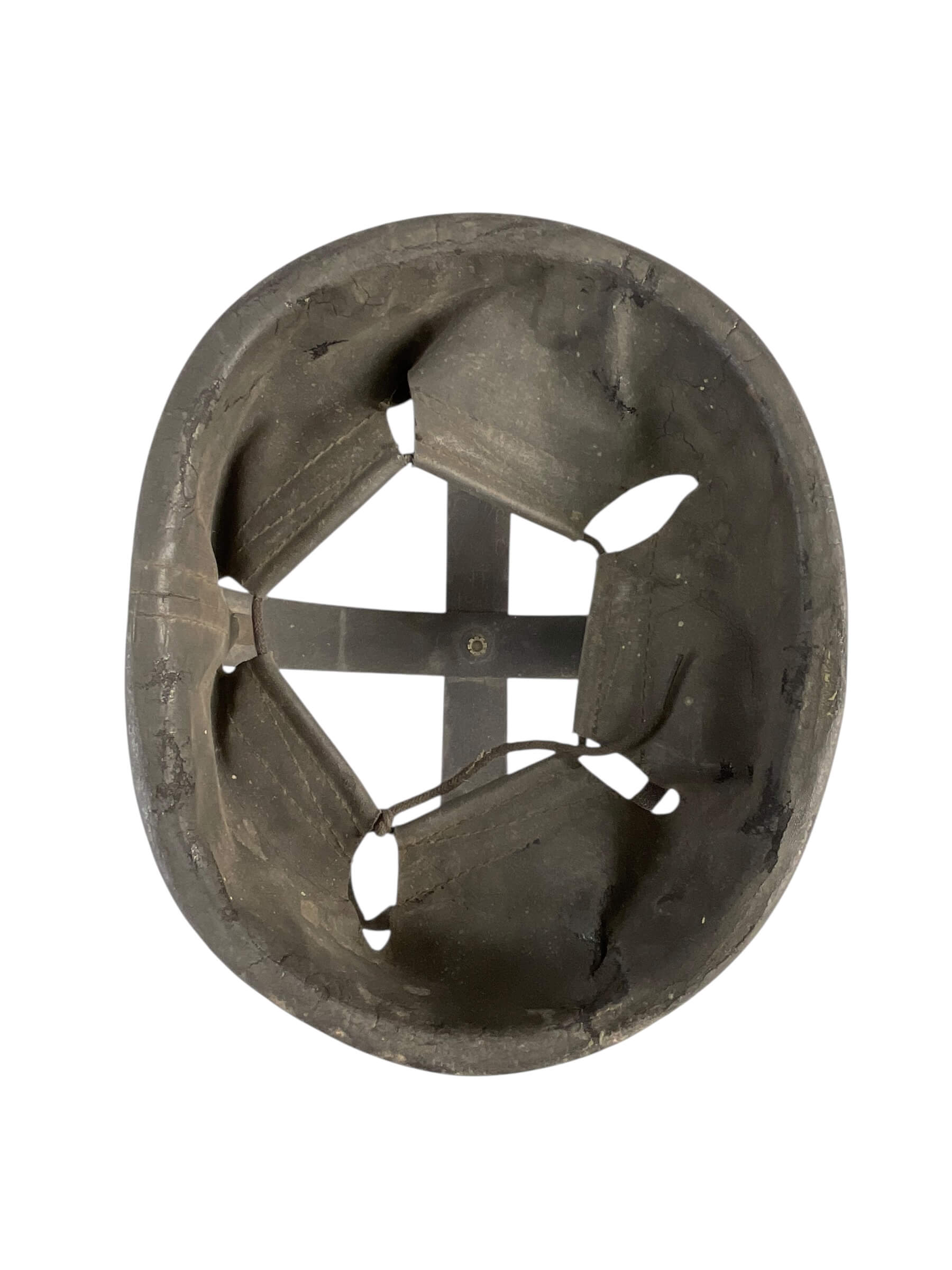 WW2 Canadian Mk2 Helmet Liner Dated 1943 Size 6 7/8 C Broad Arrowed WW2 Canadian Mk2 Helmet Liner Dated 1943 Size 6 7/8 C Broad Arrowed