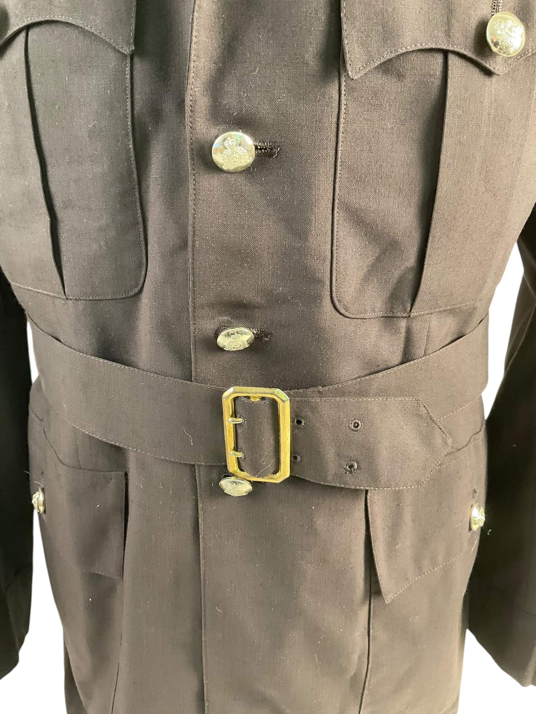 Royal Canadian Mounted Police RCMP Brown Uniform Jacket Size 40 Sergeant Rank With Shirt Royal Canadian Mounted Police RCMP Brown Uniform Jacket Size 40 Sergeant Rank With Shirt