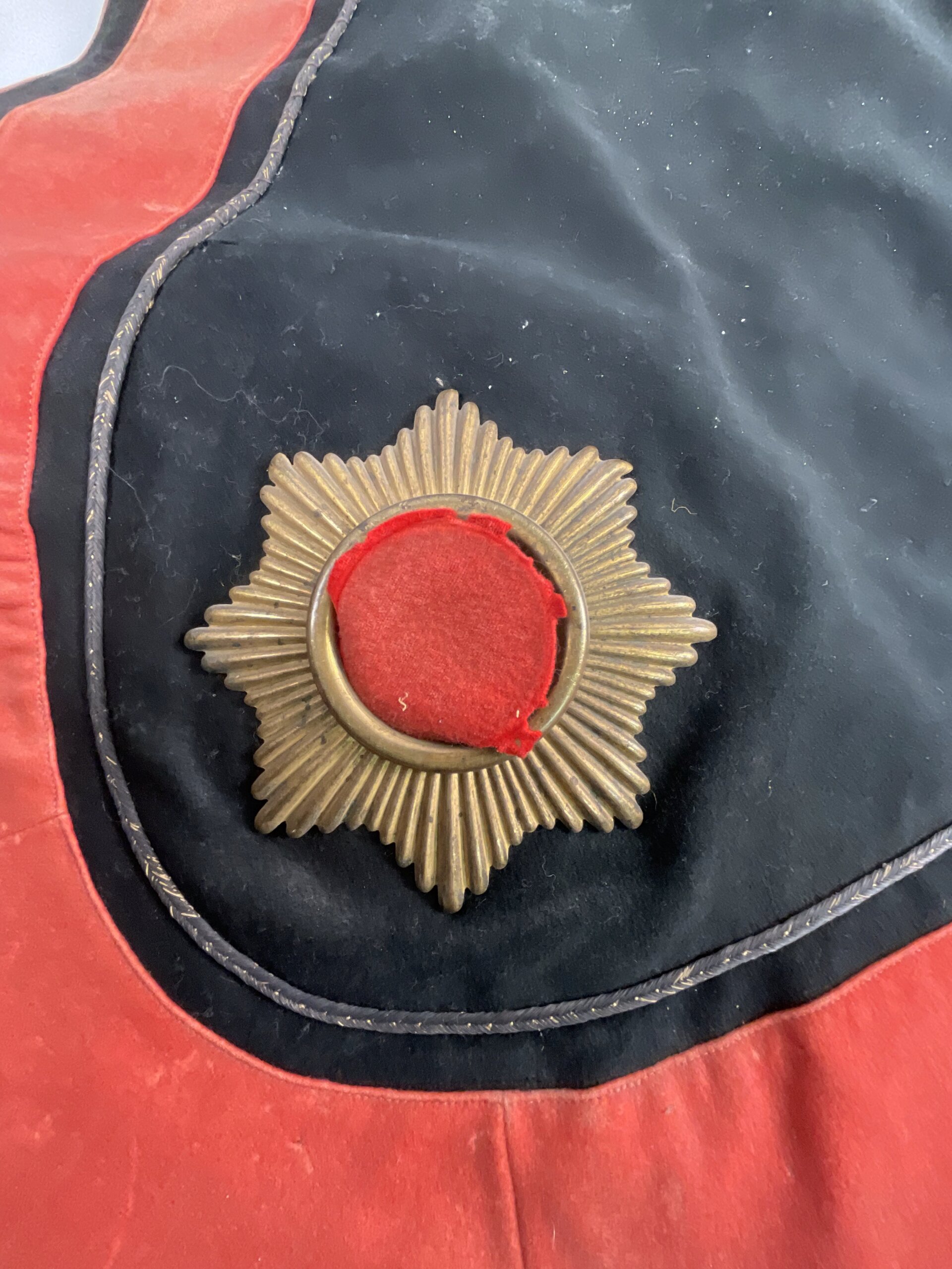 WW1 Imperial German Saxon Officers Shabraque WW1 Imperial German Saxon Officers Shabraque