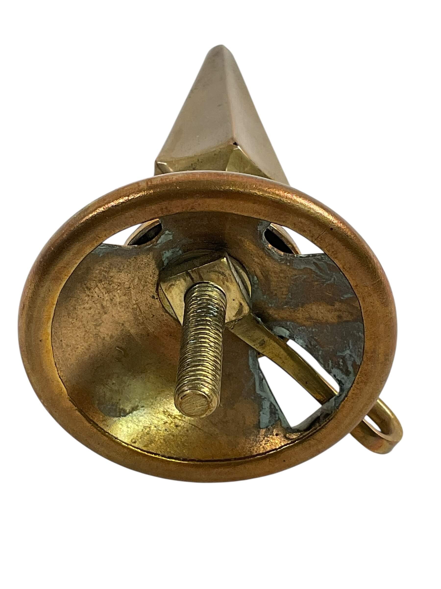 British Pith Helmet Spike and Base British Pith Helmet Spike and Base