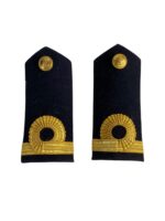 Canadian RCN Navy Sub-Lieutenant Shoulder Boards Insignia Pair