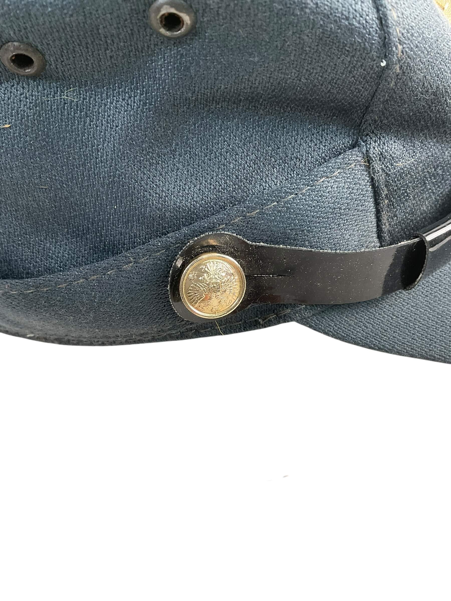 Russian Soviet Police Peak Cap Hat Size 7 1/4 Russian Soviet Police Peak Cap Hat Size 7 1/4