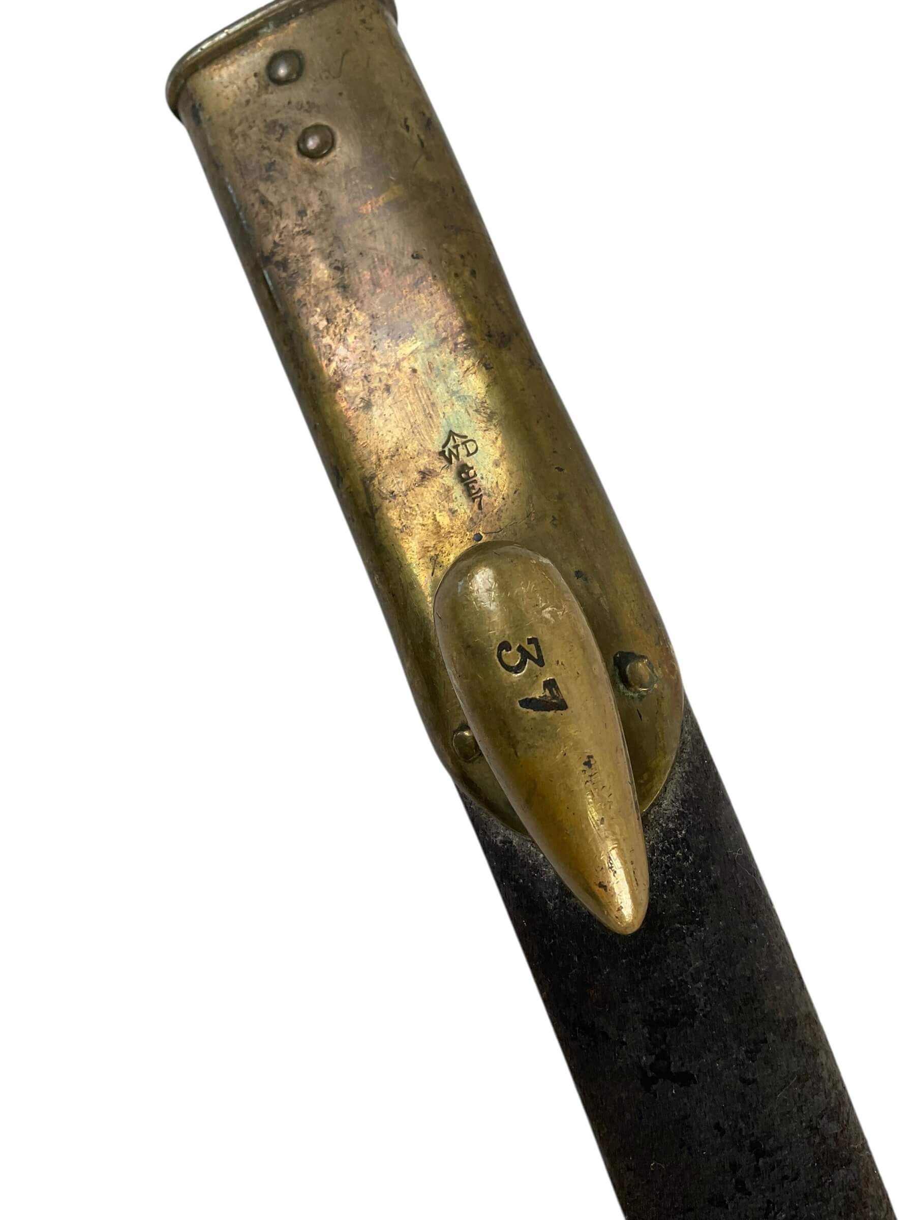 British Victorian Martini Henry Leather Scabbard British Victorian Martini Henry Leather Scabbard