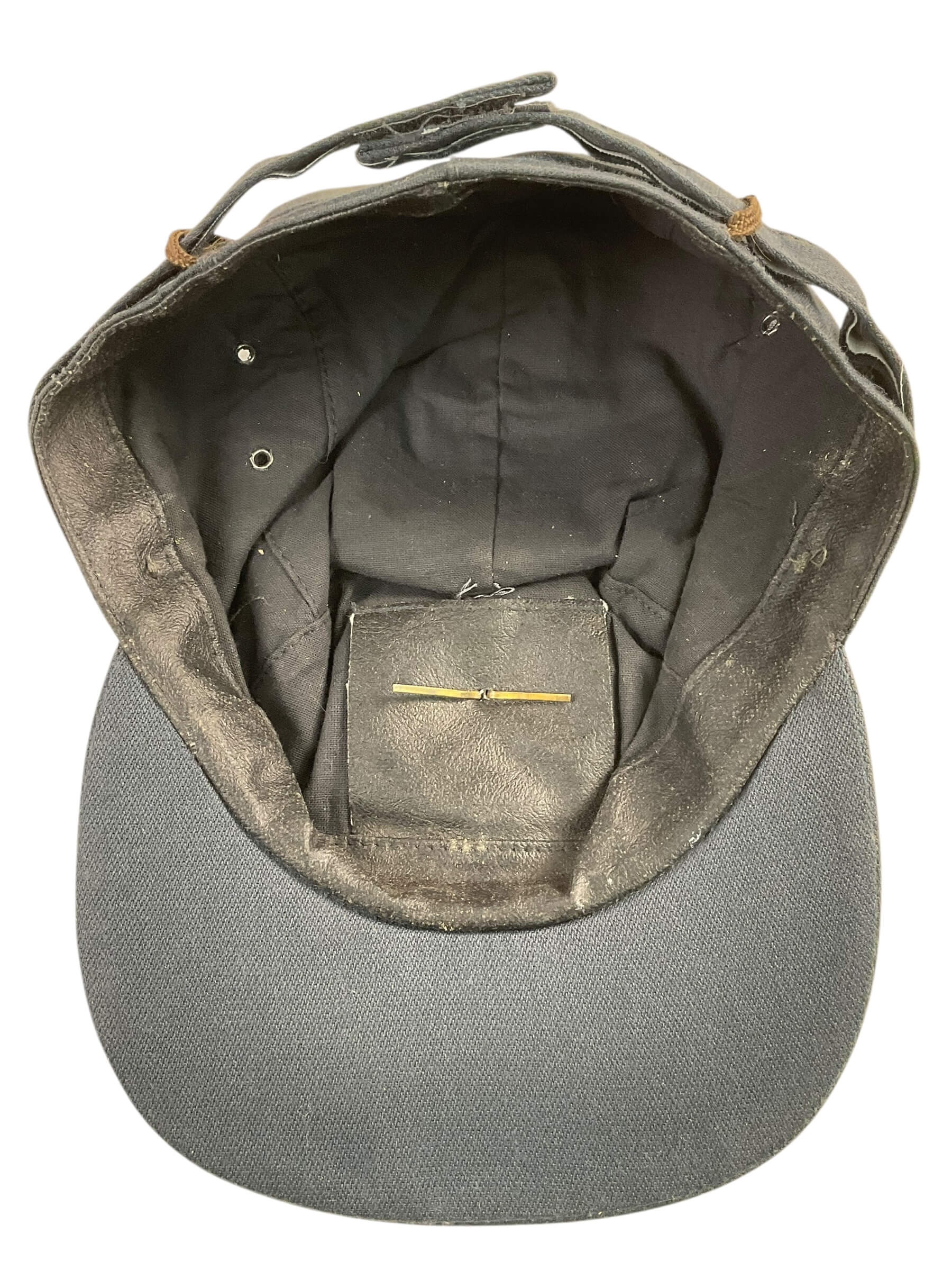 Russian Soviet Police Peak Cap Hat Size 7 1/4 Russian Soviet Police Peak Cap Hat Size 7 1/4