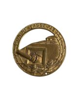 WW2 France French Maginot Line Defence Beret Badge Sew On (1) WW2 France French Maginot Line Defence Beret Badge Sew On (1)