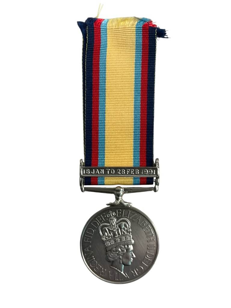 British Gulf War Medal Full Size REPRODUCTION COPY British Gulf War Medal Full Size REPRODUCTION COPY