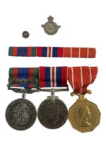 WW2 Canadian Medal Group With CD Sgt. A. M. Curran