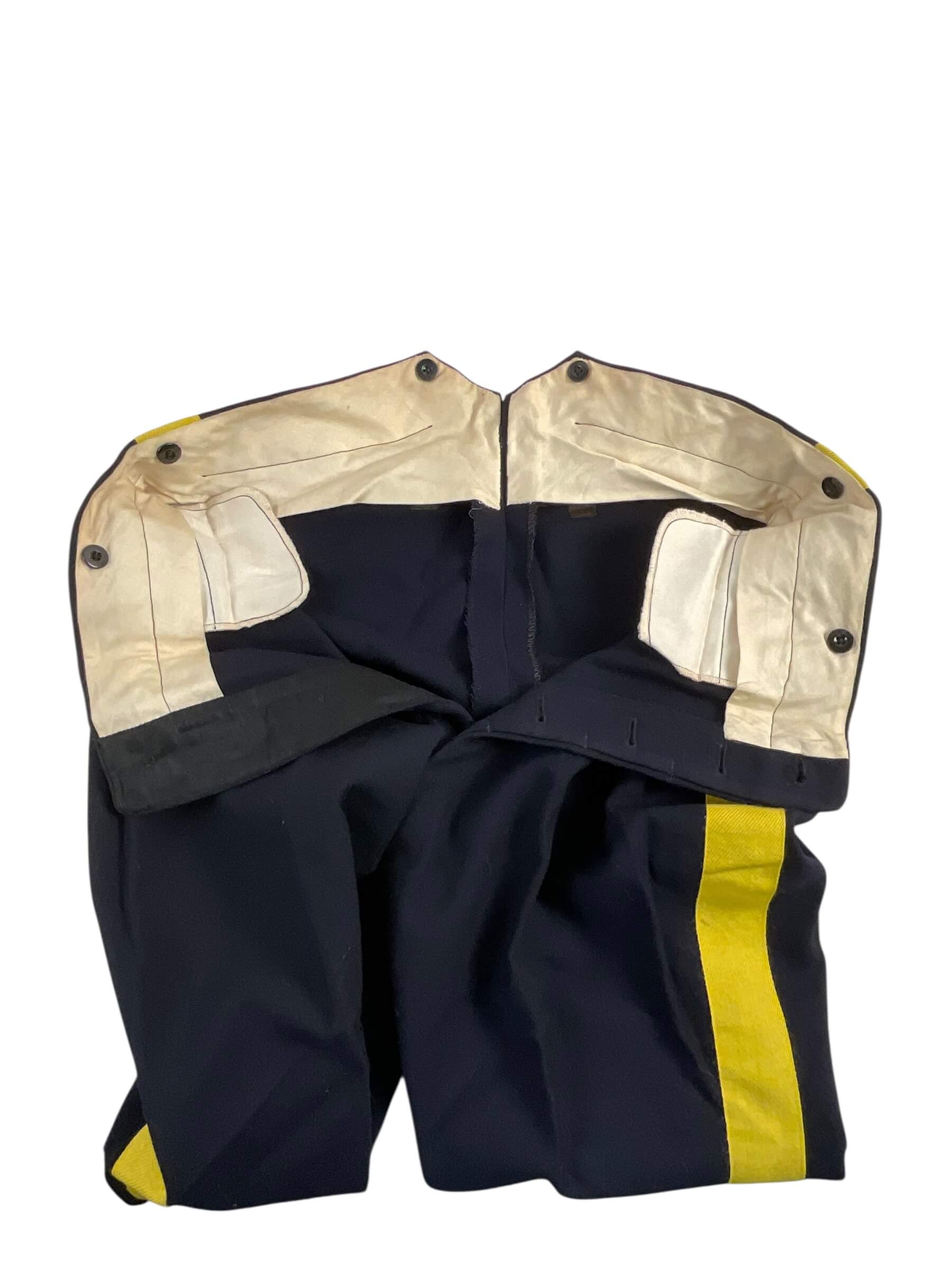 Royal Canadian Mounted Police RCMP Pants Trousers Cotton Stripe 40 X 32 Royal Canadian Mounted Police RCMP Pants Trousers Cotton Stripe 40 X 32