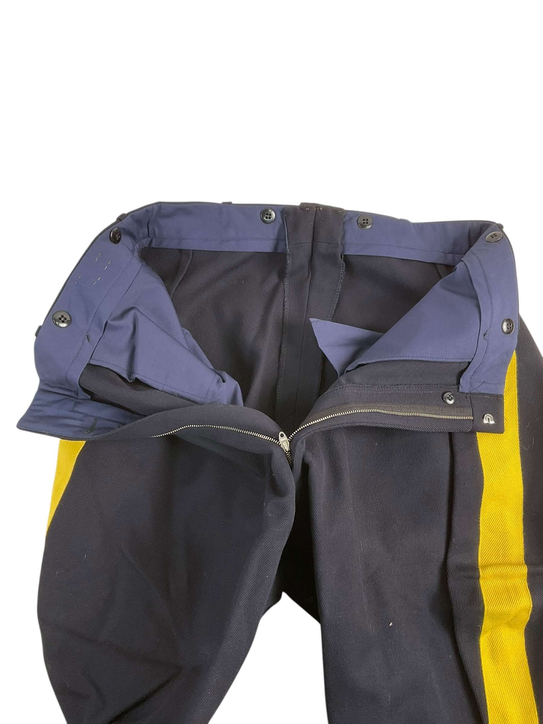 Royal Canadian Mounted Police RCMP Pants Trousers Cotton Stripe 34 X 24 Royal Canadian Mounted Police RCMP Pants Trousers Cotton Stripe 34 X 24