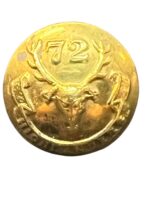 WW1 Canadian CEF 72nd Battalion Medium Size Pocket Button