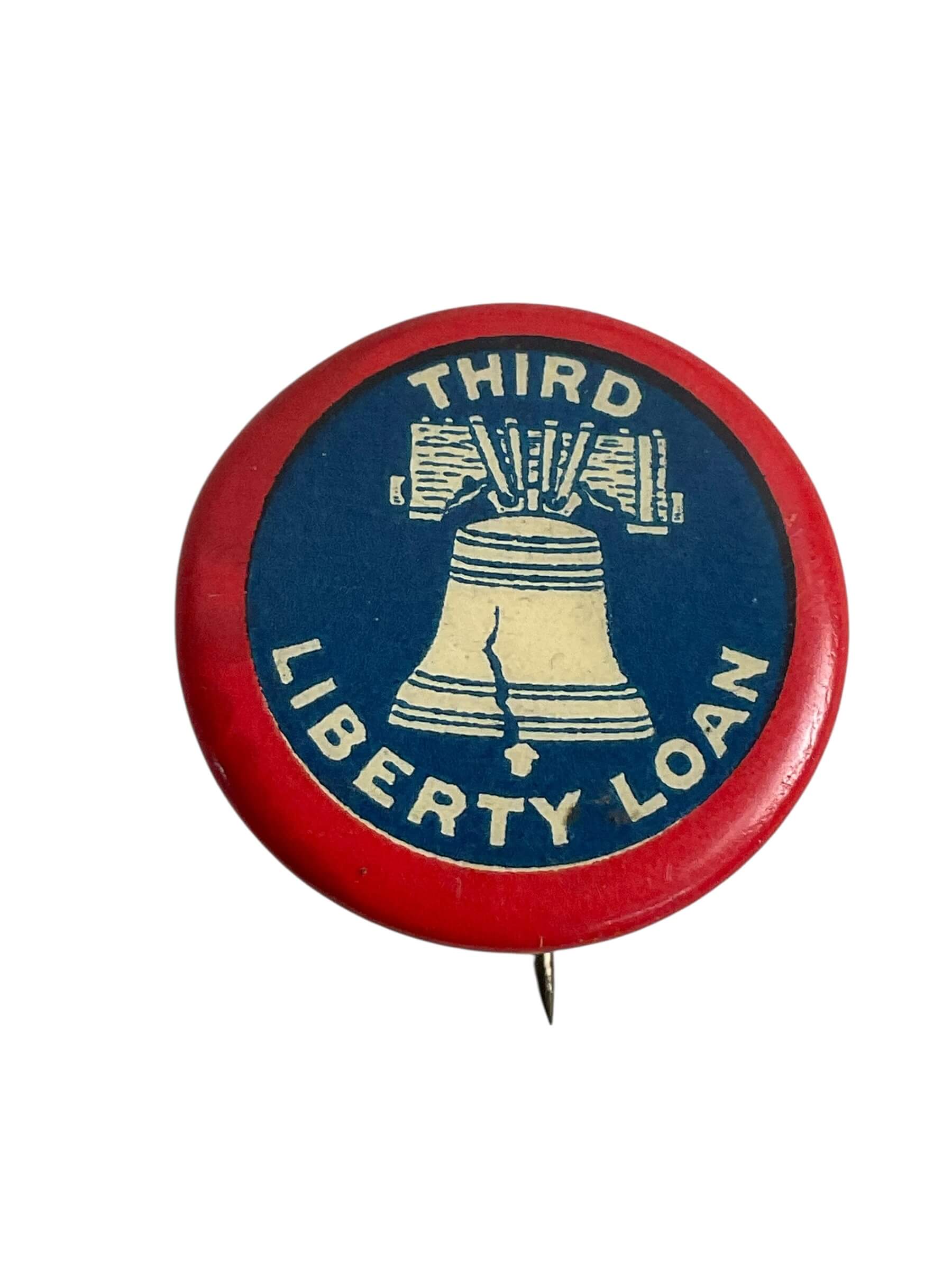 WW2 US Third Liberty Loan Pin WW2 US Third Liberty Loan Pin