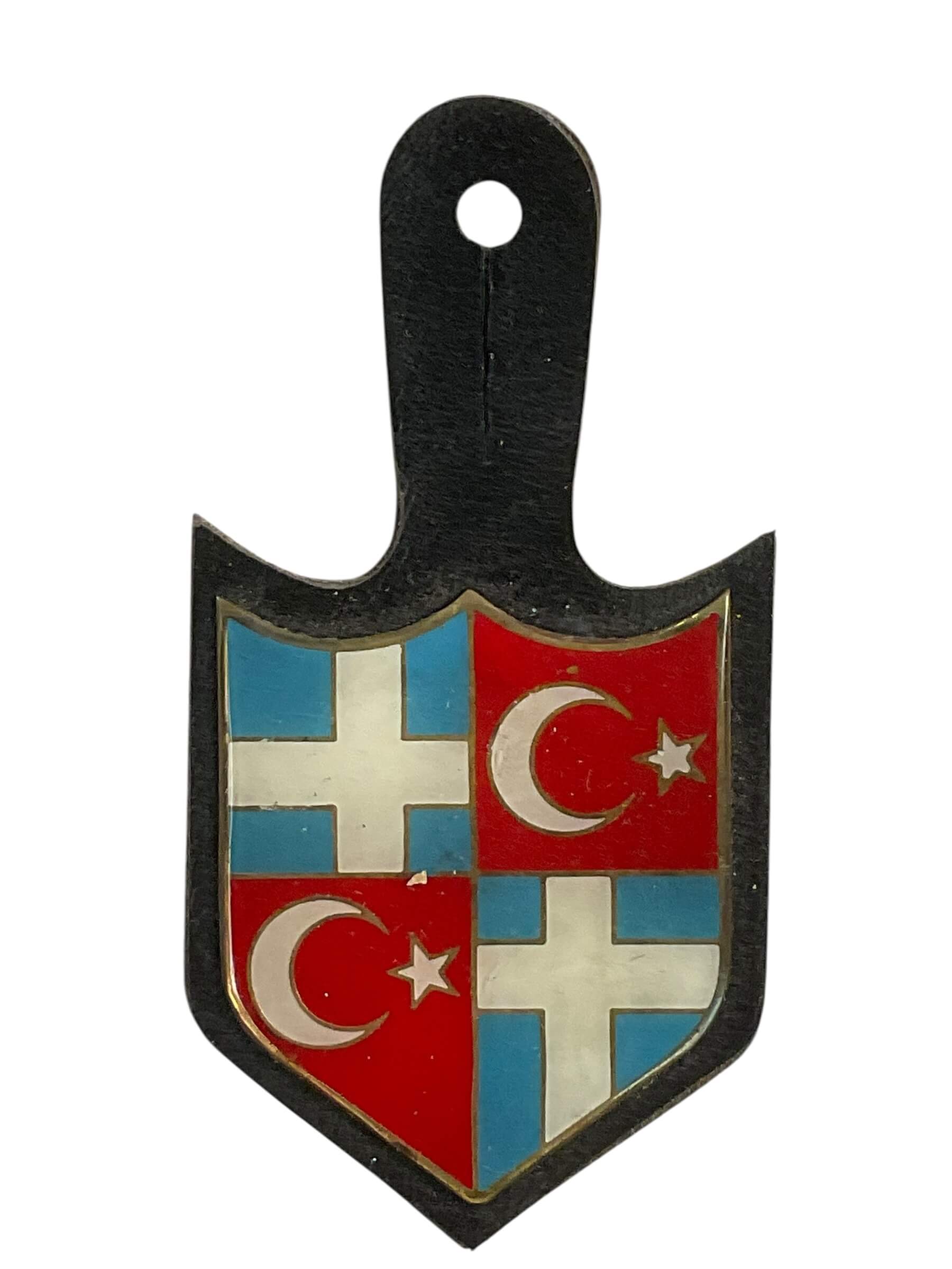 NATO HQ Allied Land Forces Southeast Pocket FOB Badge NATO HQ Allied Land Forces Southeast Pocket FOB Badge