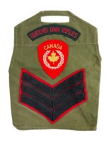 Canadian Forces Queen's Own Rifles Sergeant Armband Brassard Canadian Forces Queen's Own Rifles Sergeant Armband Brassard