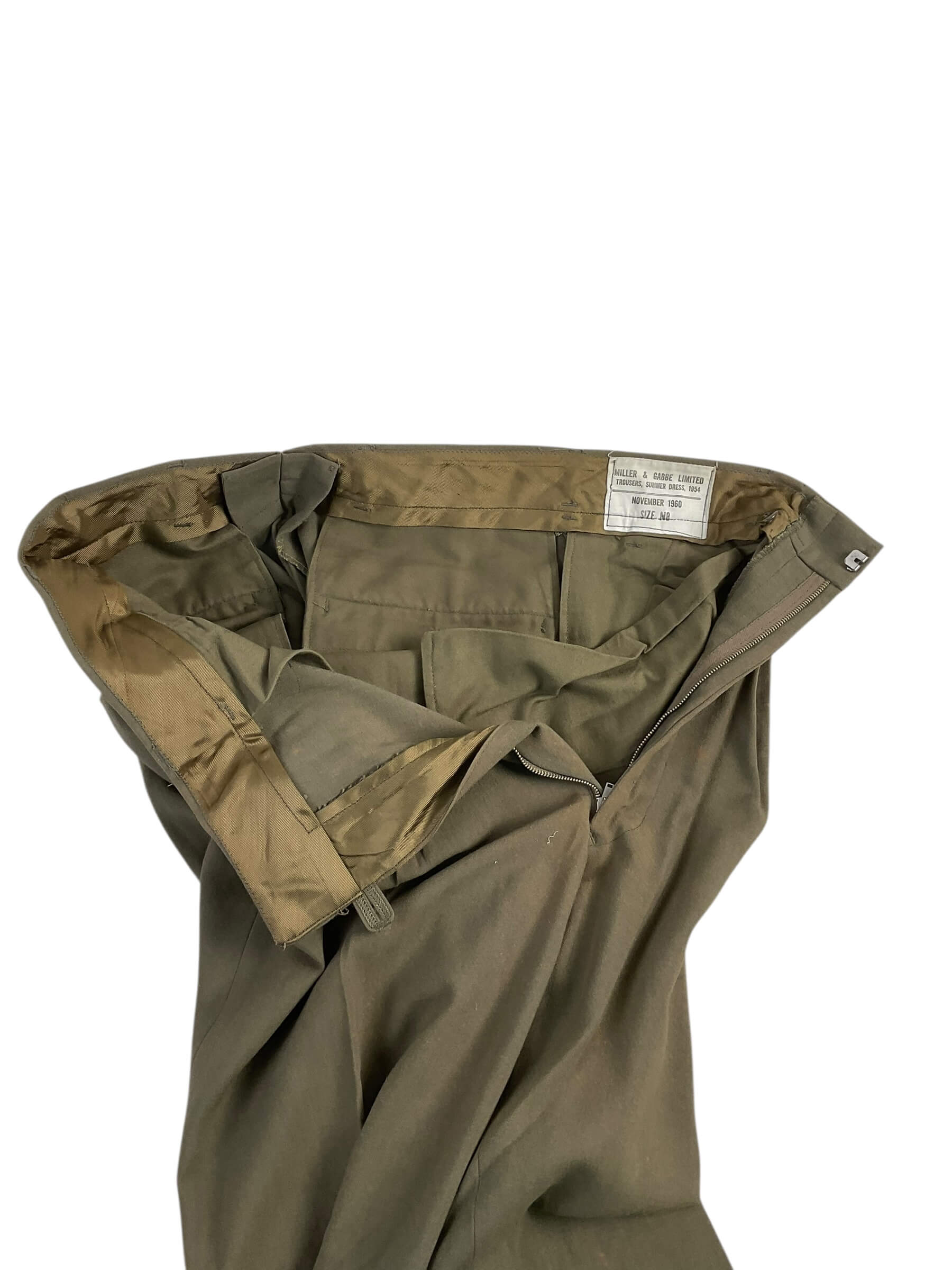 Canadian Army Tropical Worsted Trousers Pants Dated 1960 Size N8 Canadian Army Tropical Worsted Trousers Pants Dated 1960 Size N8