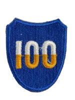WW2 US Army 100th Infantry SSI Shoulder Sleeve Insigina