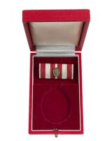 Austrian Red Cross Medal Box and Ribbon Bar Austrian Red Cross Medal Box and Ribbon Bar