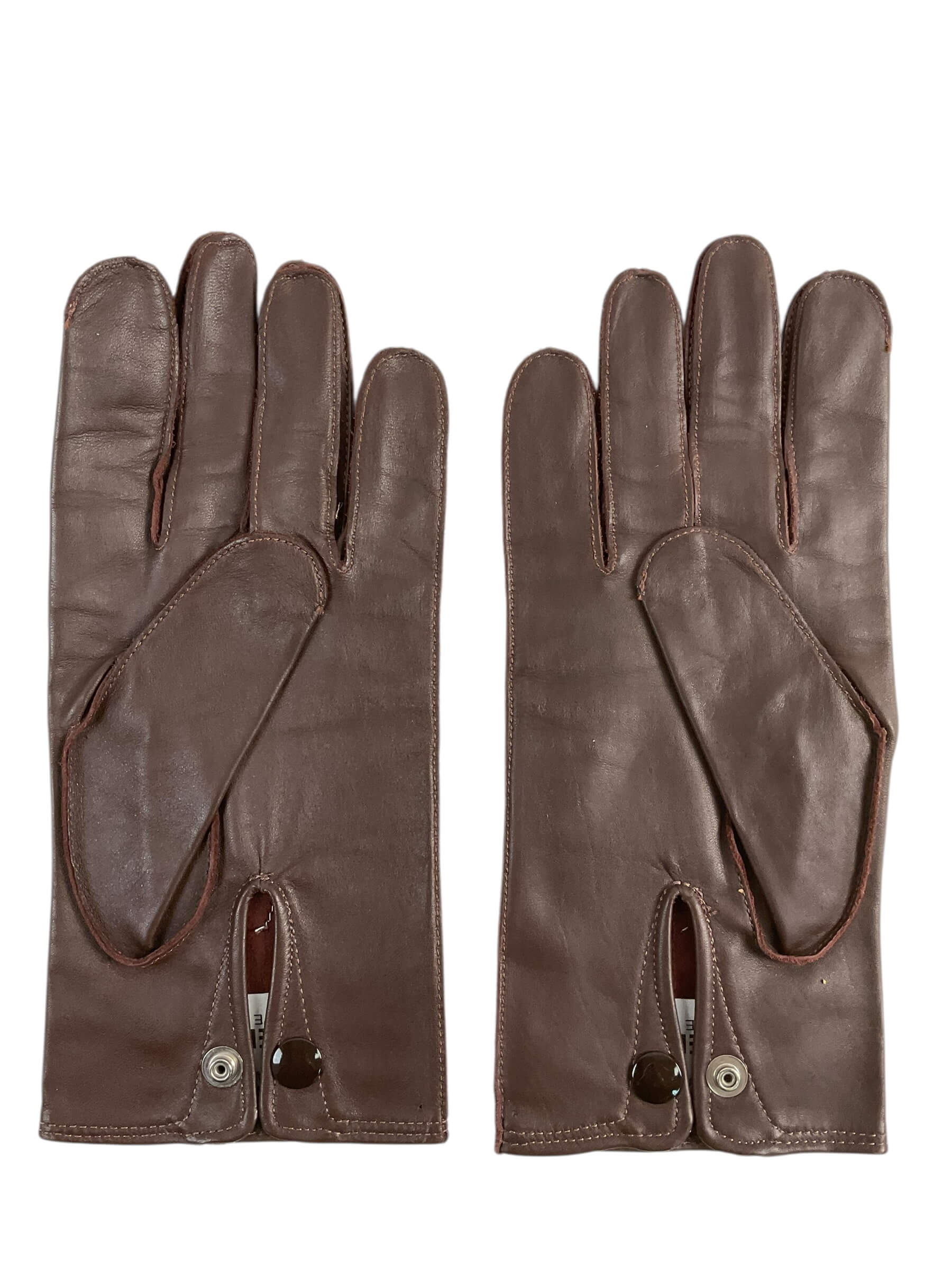 Royal Canadian Mounted Police RCMP Brown Gloves Size 11 Dated 1990 Royal Canadian Mounted Police RCMP Brown Gloves Size 11 Dated 1990