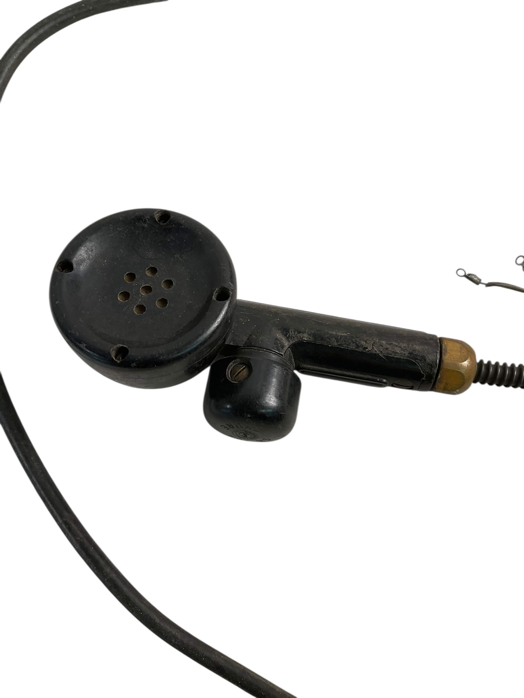 WW2 US Army Microphone T-17 & Lead WW2 US Army Microphone T-17 & Lead