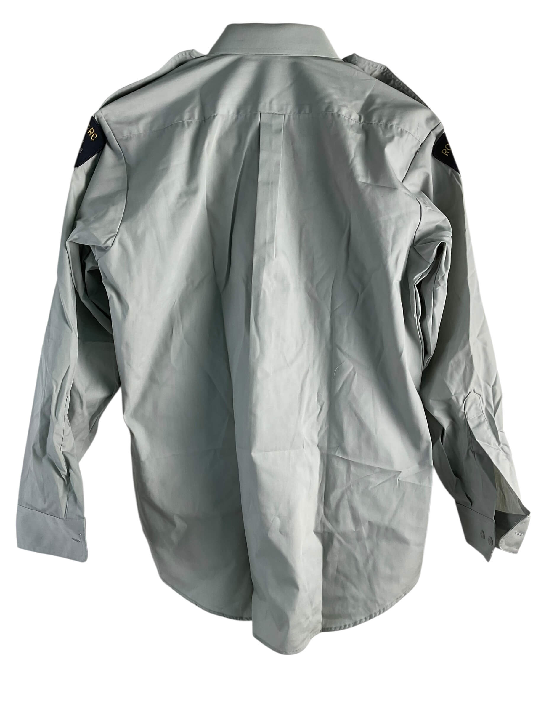 Royal Canadian Mounted Police RCMP Long Sleeve Blue Shirt Size 16 Royal Canadian Mounted Police RCMP Long Sleeve Blue Shirt Size 16