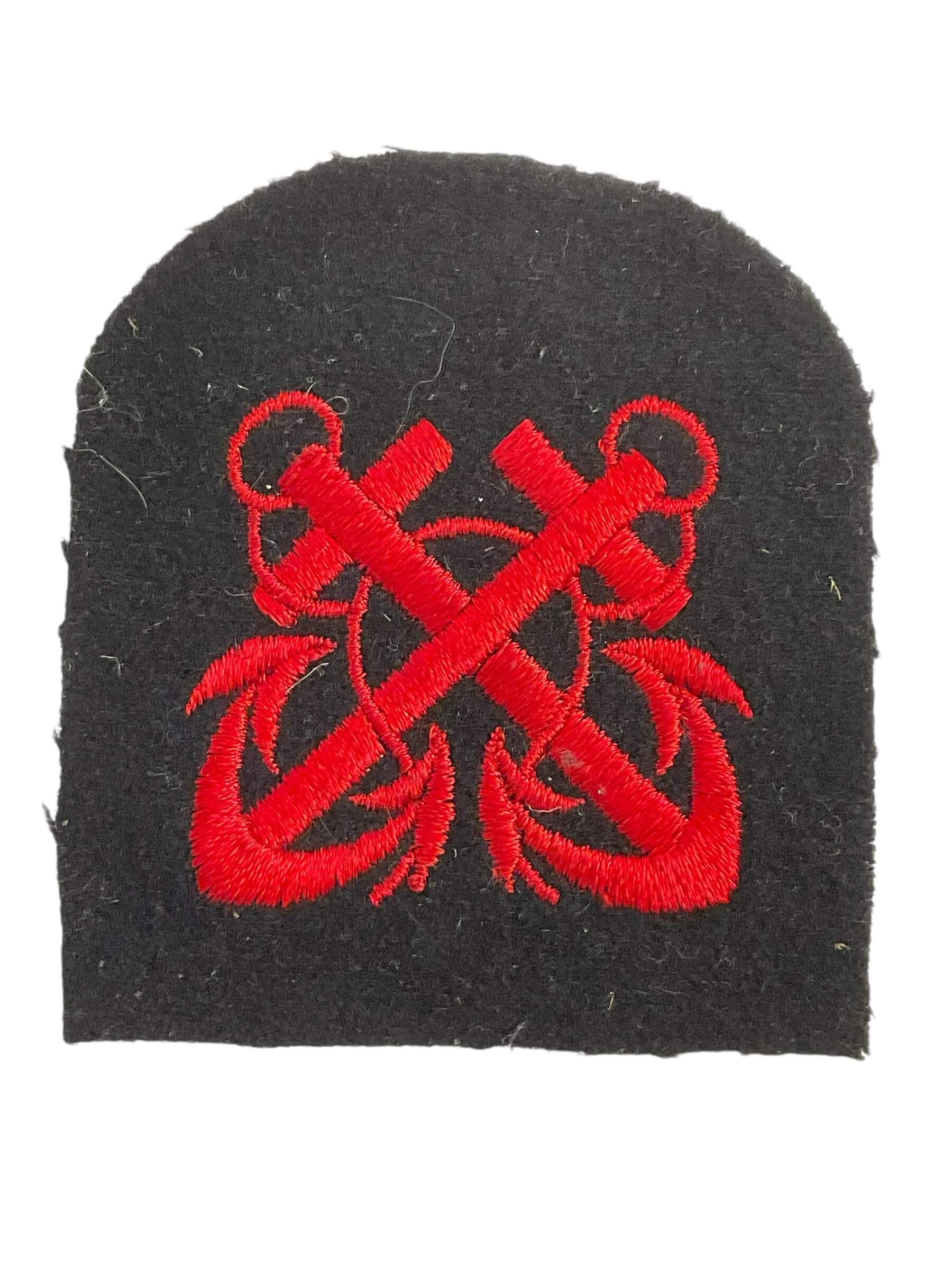 WW2 Canadian RCN Navy 1st Petty Officer Trade Patch WW2 Canadian RCN Navy 1st Petty Officer Trade Patch