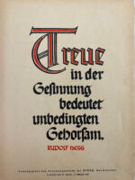 WW2 German NSDAP Quote Poster Print 13 1/2" X 9 1/2" (2)