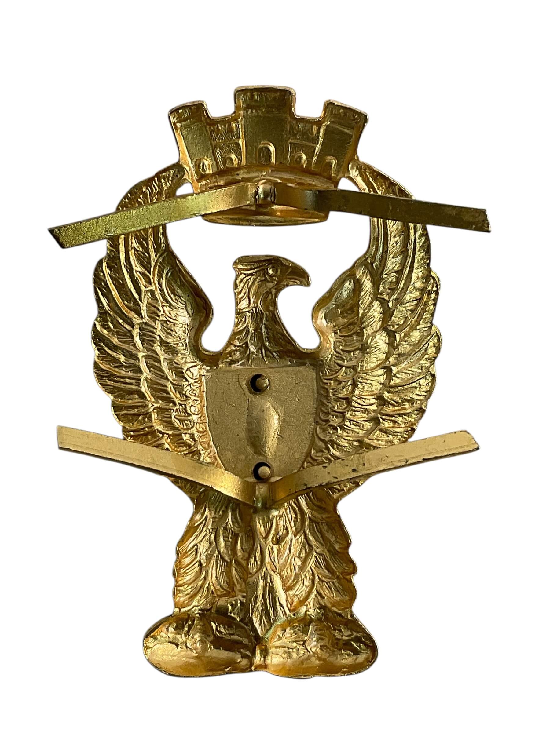 Italian Carabinieri Reali Military Police Cap Badge Italian Carabinieri Reali Military Police Cap Badge