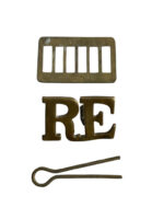 WW1 British BEF Royal Engineers Shoulder Title Insignia Single WW1 British BEF Royal Engineers Shoulder Title Insignia Single