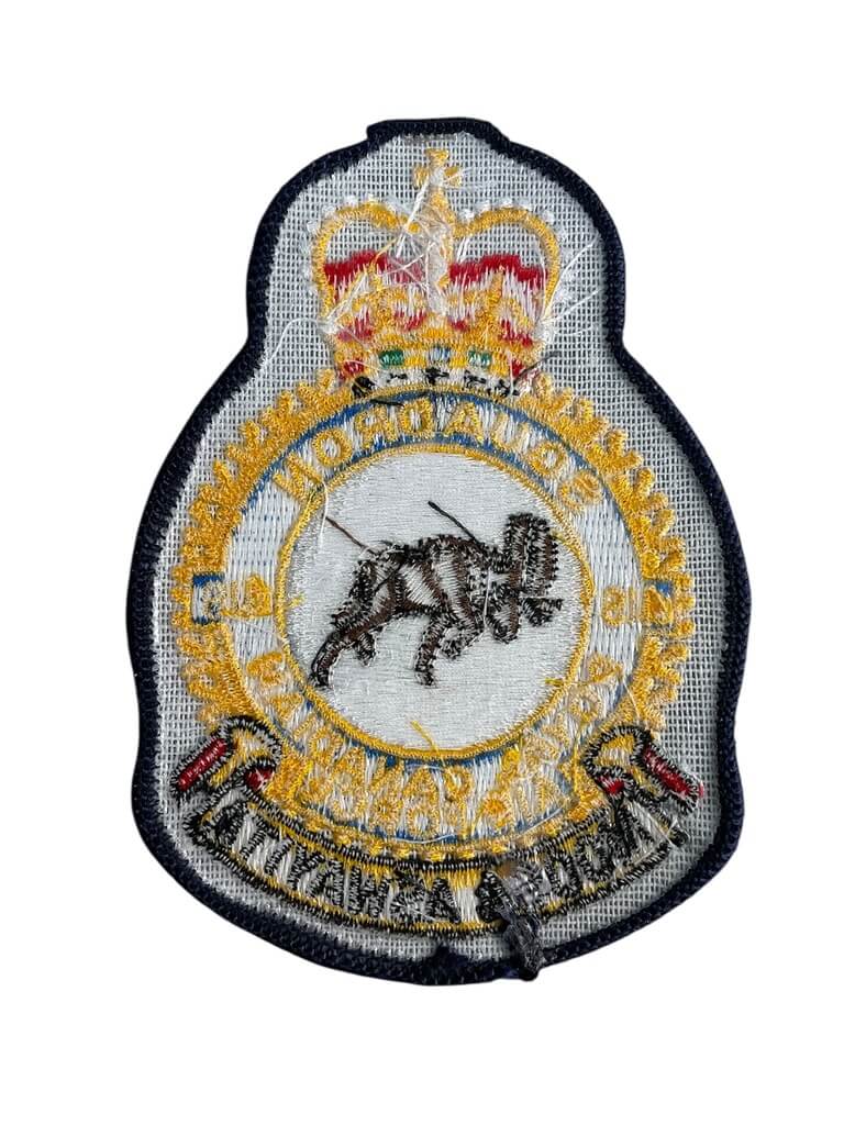 Canadian Forces RCAF 419 Squadron Heraldic Colour Patch Vintage Canadian Forces RCAF 419 Squadron Heraldic Colour Patch Vintage