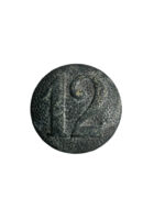 WW2 German Army 12th Company Button