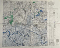WW2 British War Office Map of Nortmoor Germany 1944 Dated 19" X 24"
