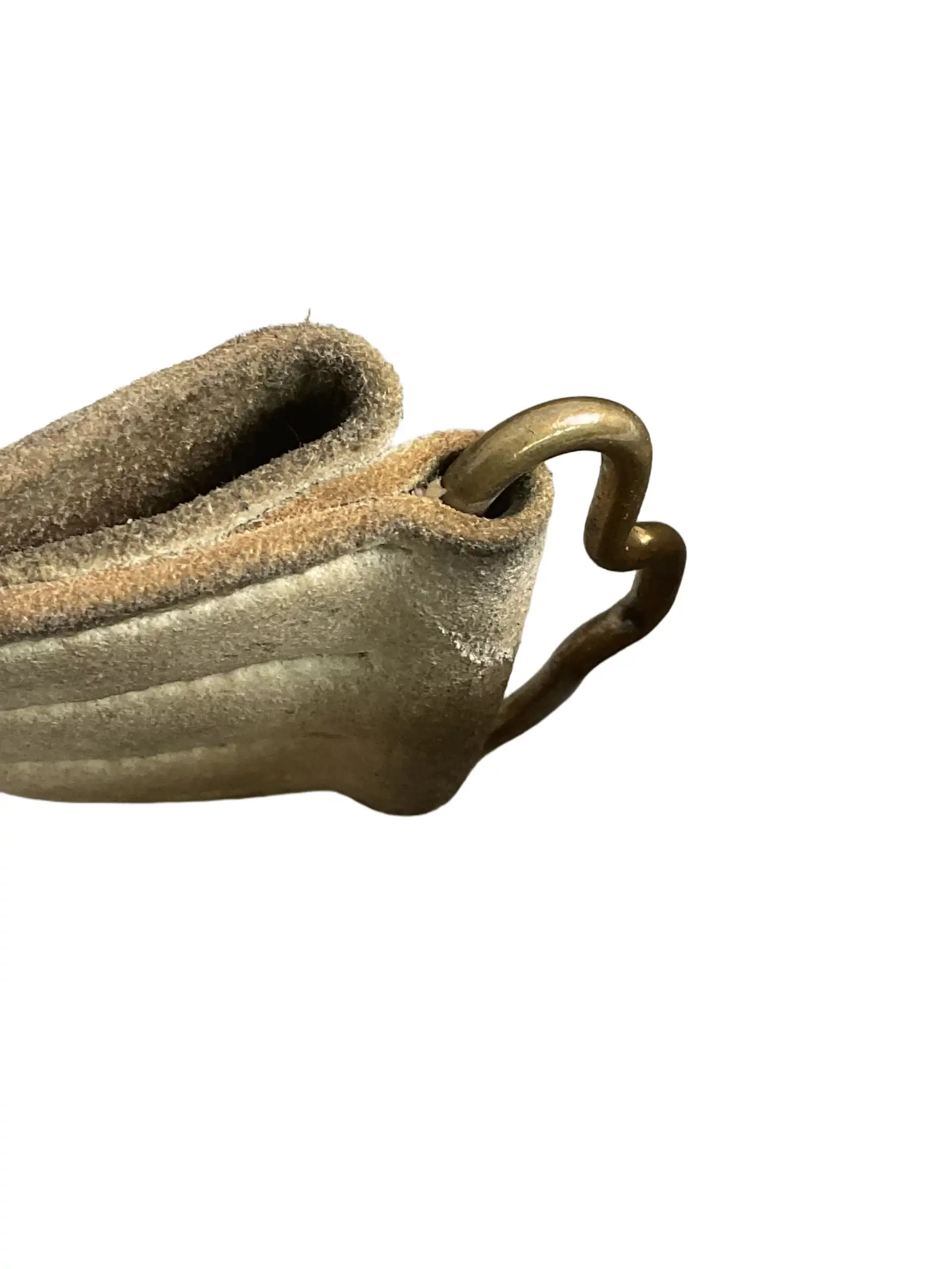 Canadian Royal Military College Buff Leather Belt With Officers Belt Buckle Canadian Royal Military College Buff Leather Belt With Officers Belt Buckle