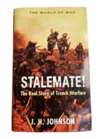 WW1 British German French Stalemate! The Real Story of Trench Warfare Used Hardcover Reference Book