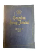 The Canadian Army Journal Coronation Issue July 1953 Used Softcover Reference Book