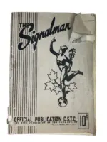 WW2 Canadian Signalman Magazine Vol 3 No 4 April 1945 Used Softcover Reference Book