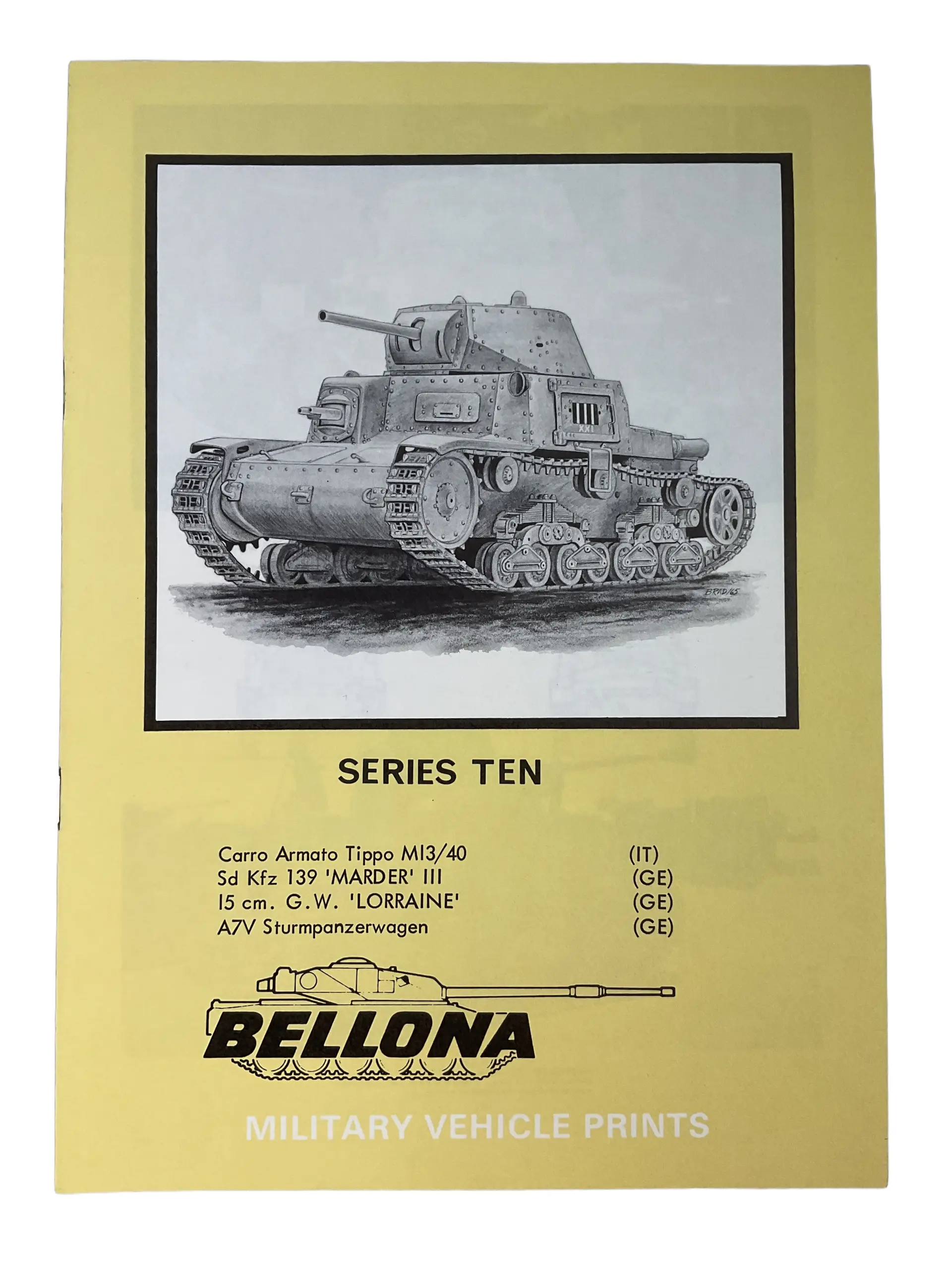 WW2 Italian German Bellona Series Ten Used Softcover Reference Book WW2 Italian German Bellona Series Ten Used Softcover Reference Book