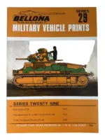 WW2 French German US Bellona Series Twenty Nine Used Softcover Reference Book WW2 French German US Bellona Series Twenty Nine Used Softcover Reference Book