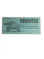 WW2 US British German Bellona Armored Vehicles Used Softcover Reference Book