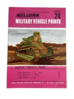 WW2 French Italian Bellona Series Twenty Four Used Softcover Reference Book