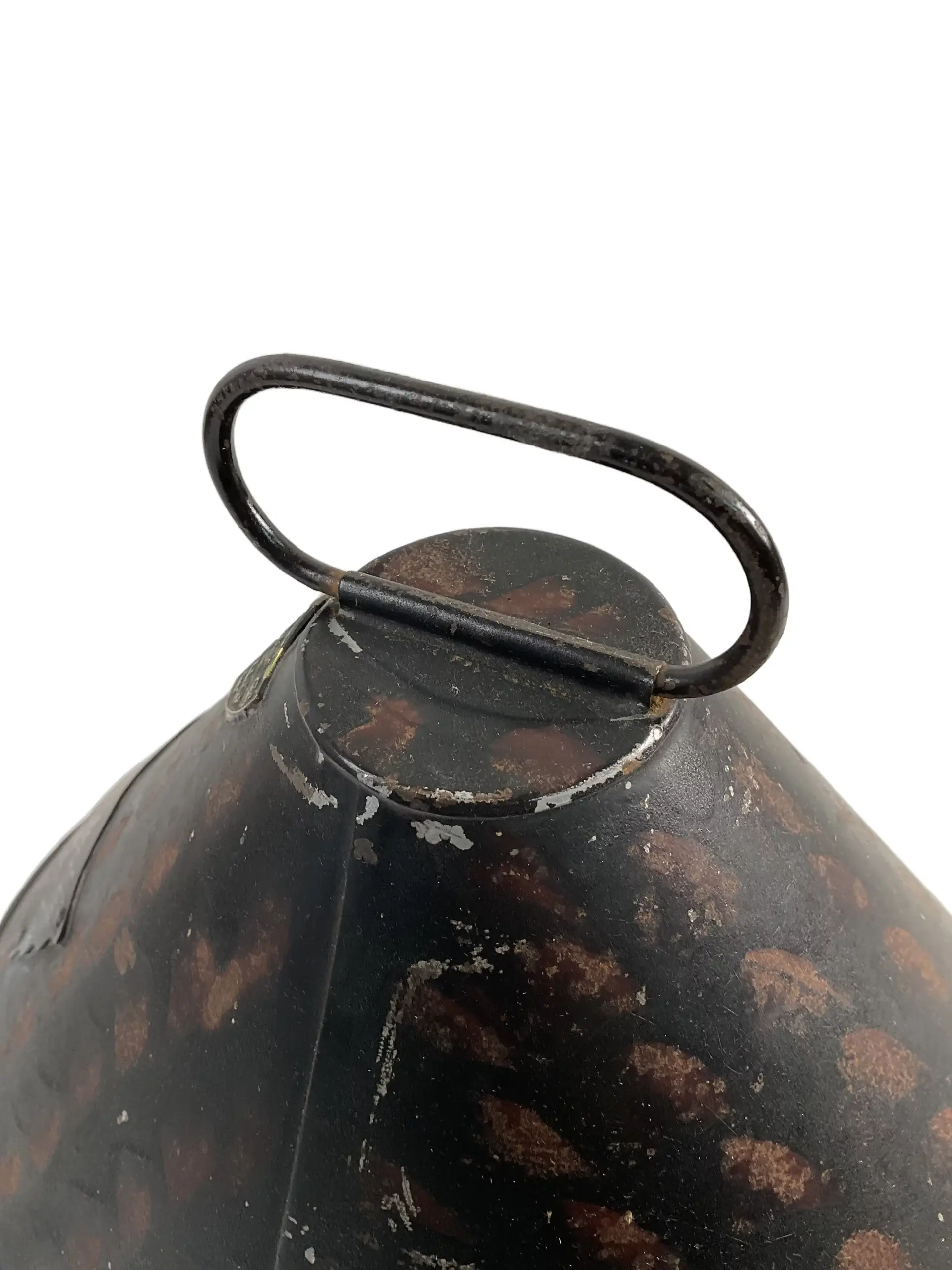 Pre WW1 British Officers Home Service Worcestershire Regiment Helmet Carrier Tin Pre WW1 British Officers Home Service Worcestershire Regiment Helmet Carrier Tin