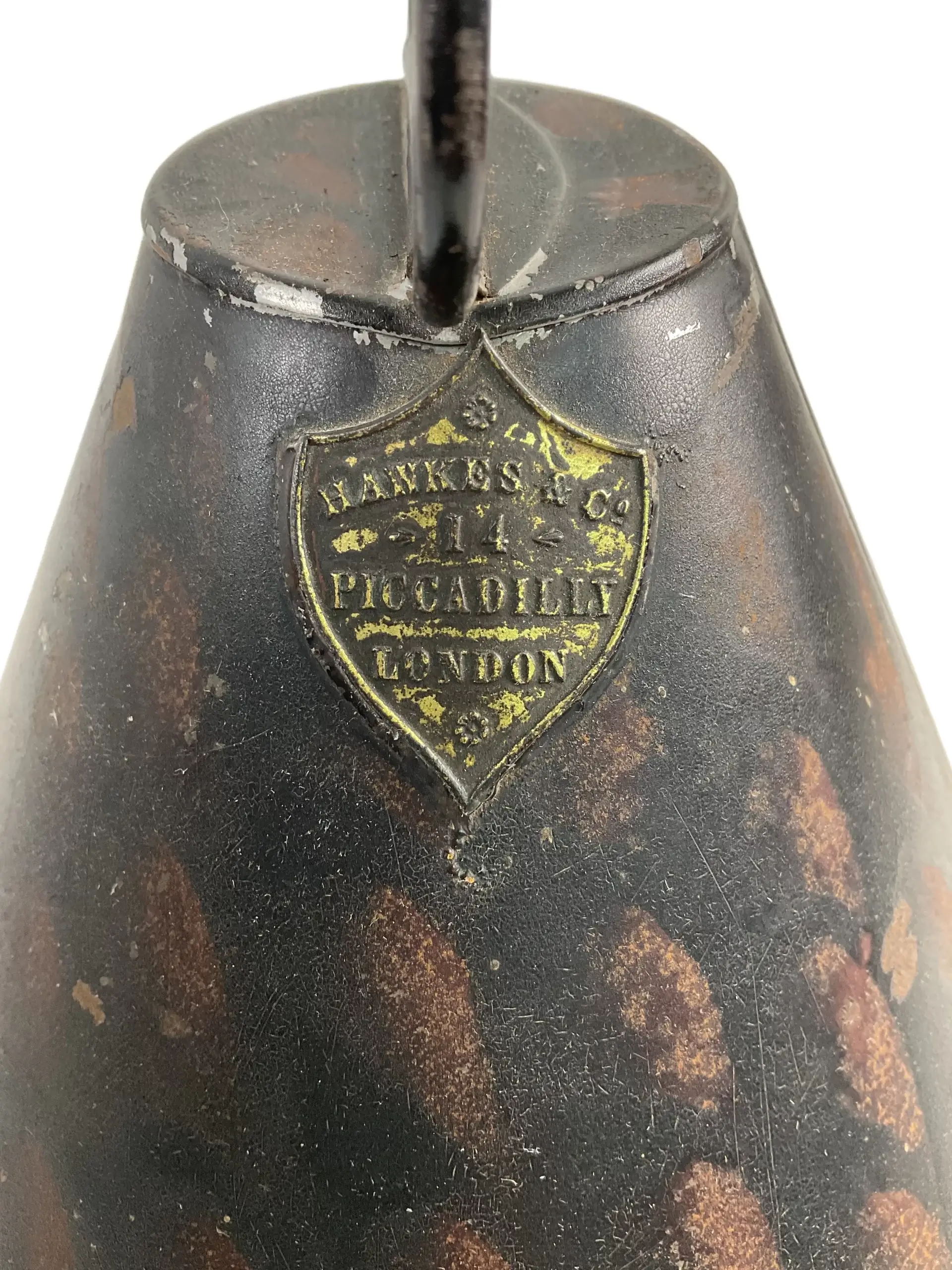 Pre WW1 British Officers Home Service Worcestershire Regiment Helmet Carrier Tin Pre WW1 British Officers Home Service Worcestershire Regiment Helmet Carrier Tin