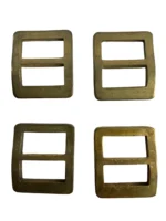 WW2 British Canadian Army Gaiter Buckle Set of 4