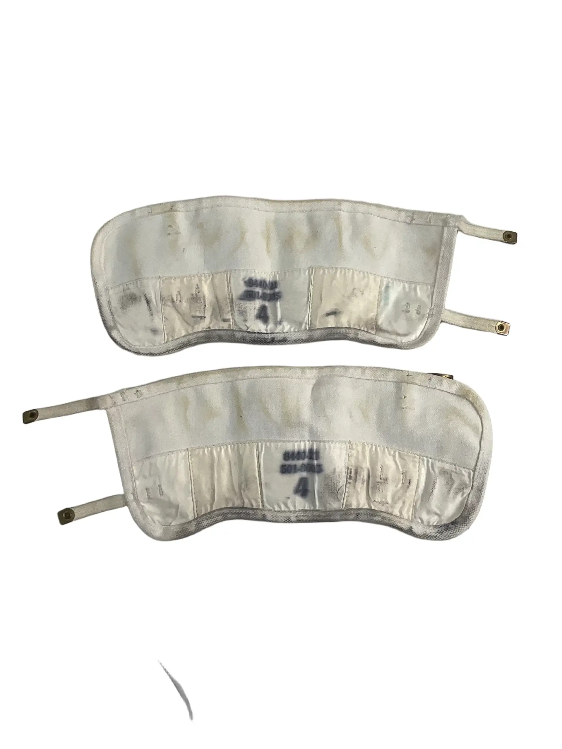 Canadian RCN Navy White Gaiters Size 4 Canadian RCN Navy White Gaiters Size 4