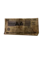 WW2 Canadian Army Gas Ration Coupon Book Dated 1945