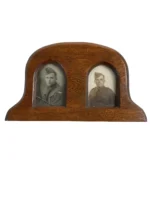 WW2 Canadian Army Named Framed Photographs 8" X 13"