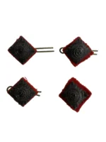 WW2 British Canadian Rifle Regiment Officers Lieutenant Pips Set WW2 British Canadian Rifle Regiment Officers Lieutenant Pips Set