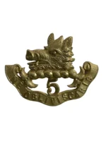 Canadian Victorian 5th Black Watch Glengarry Badge Canadian Victorian 5th Black Watch Glengarry Badge